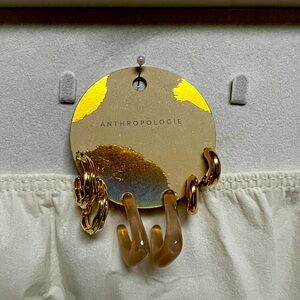 Anthropology Cute nwt 3 pairs earrings retail price 58 now 20.